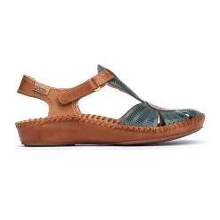Pikolinos Women's P. Vallarta 655-0575 - Emerald -Sandals Outlet 10 p. v 655 0575 pk emerald full 37549.1709067434