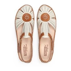 Pikolinos Women's P. Vallarta 655-0575 - Nata -Sandals Outlet 100 p. v 655 0575 pk nata full 68662.1708120513