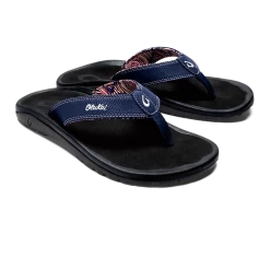 Olukai Men's 'Ohana - Navy -Sandals Outlet 10110 54OX 003 M Ohana NavyOnyx 76406.1713124664