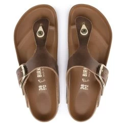 Birkenstock Women's Gizeh Big Buckle Oiled Nubuck Leather - Cognac (Regular Width) 12 Birkenstock Women's Gizeh Big Buckle Oiled Nubuck Leather - Cognac (Regular Width) -Sandals Outlet 1018785 top 64980.1673464854