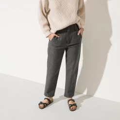 Birkenstock Women's Franca Oiled Leather - Black (Regular Width) -Sandals Outlet 1021112 f look f 57937.1627491048