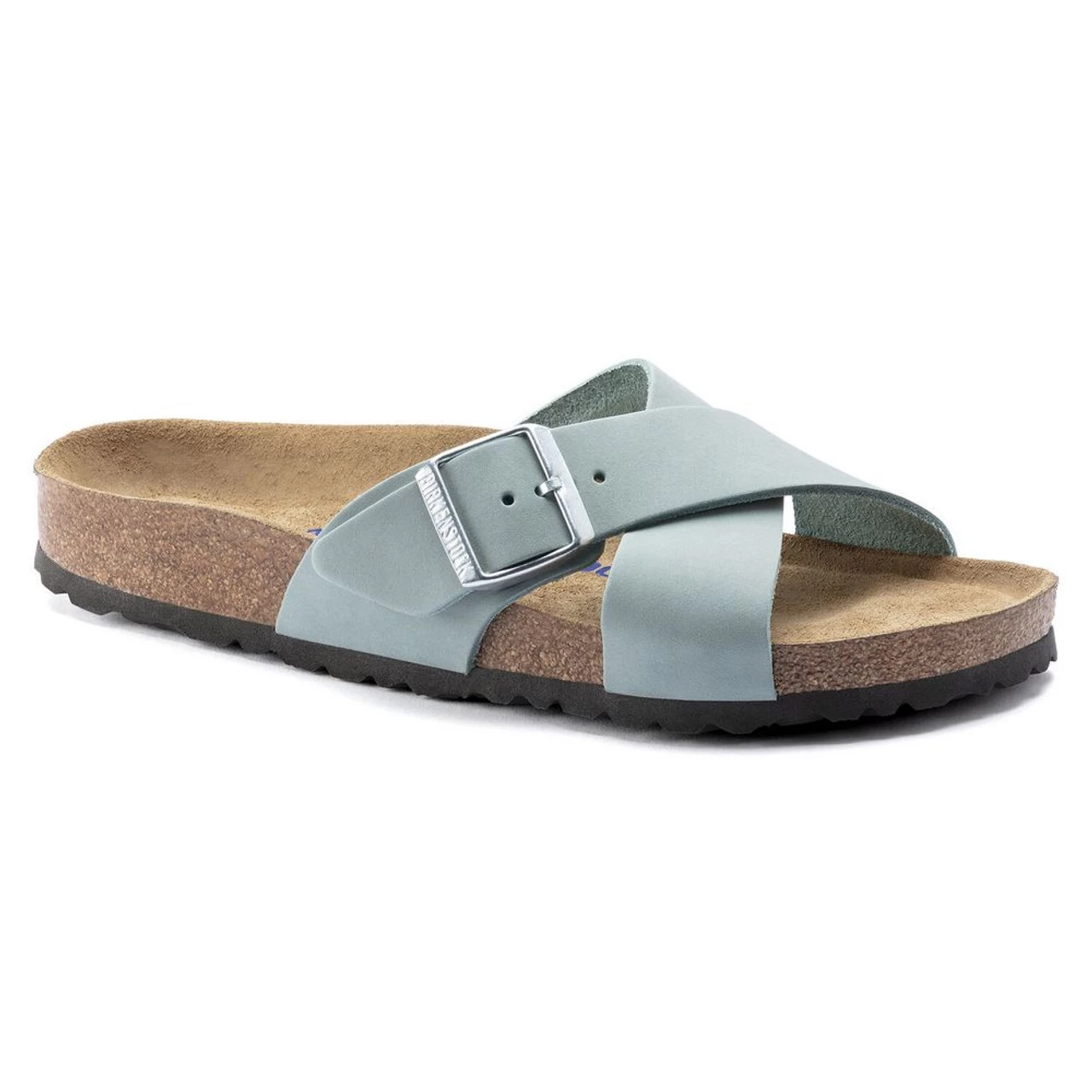 Birkenstock Women's Siena Soft Footbed - Faded Aqua (Narrow Width) 3 Birkenstock Women's Siena Soft Footbed - Faded Aqua (Narrow Width)