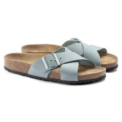 Birkenstock Women's Siena Soft Footbed - Faded Aqua (Narrow Width) 11 Birkenstock Women's Siena Soft Footbed - Faded Aqua (Narrow Width) -Sandals Outlet 1021553 pair 86375.1647621474