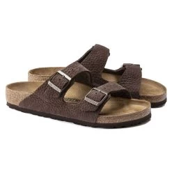 Birkenstock Men's Arizona Nubuck Leather - Desert Buck Roast (Regular Width) 14 Birkenstock Men's Arizona Nubuck Leather - Desert Buck Roast (Regular Width) -Sandals Outlet 1022457 pair 07478.1711465112