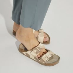 Birkenstock Women's Arizona Soft Footbed Birko-Flor - Desert Soil Gray/Taupe (Narrow Width) 14 Birkenstock Women's Arizona Soft Footbed Birko-Flor - Desert Soil Gray/Taupe (Narrow Width) -Sandals Outlet 1022829 detail 8 73186.1679508868