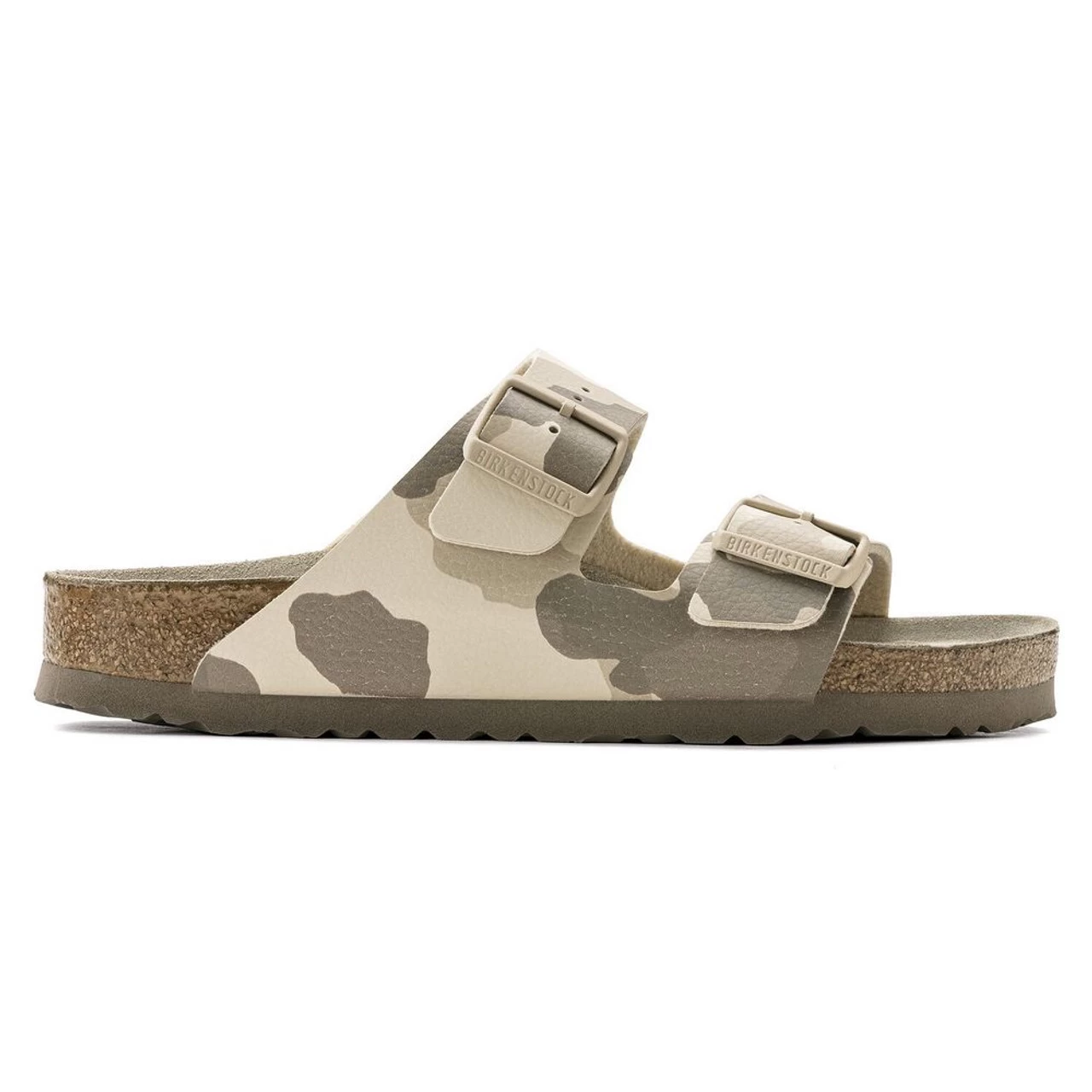 Birkenstock Women's Arizona Soft Footbed Birko-Flor - Desert Soil Gray/Taupe (Narrow Width) 4 Birkenstock Women's Arizona Soft Footbed Birko-Flor - Desert Soil Gray/Taupe (Narrow Width) - Image 2