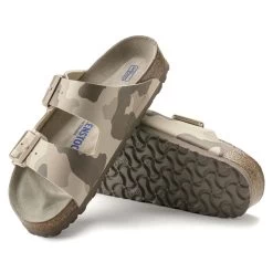 Birkenstock Women's Arizona Soft Footbed Birko-Flor - Desert Soil Gray/Taupe (Narrow Width) 12 Birkenstock Women's Arizona Soft Footbed Birko-Flor - Desert Soil Gray/Taupe (Narrow Width) -Sandals Outlet 1022829 sole 64258.1679508878