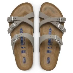 Birkenstock Women's Franca Soft Footbed Nubuck Leather - Dove Gray (Regular Width) 12 Birkenstock Women's Franca Soft Footbed Nubuck Leather - Dove Gray (Regular Width) -Sandals Outlet 1023375 top 18930.1681154877