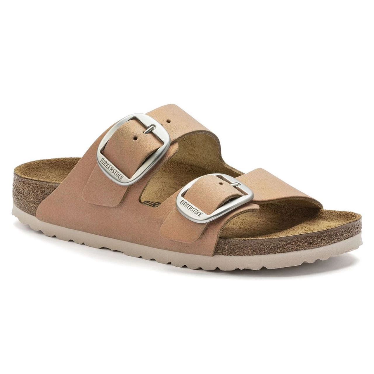 Birkenstock Women's Arizona Big Buckle Nubuck Leather - Washed Metallic Copper (Narrow Width) 3 Birkenstock Women's Arizona Big Buckle Nubuck Leather - Washed Metallic Copper (Narrow Width)