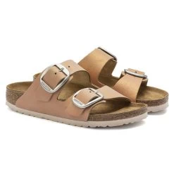 Birkenstock Women's Arizona Big Buckle Nubuck Leather - Washed Metallic Copper (Narrow Width) 11 Birkenstock Women's Arizona Big Buckle Nubuck Leather - Washed Metallic Copper (Narrow Width) -Sandals Outlet 1023867 pair 32954.1697477122