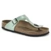 Birkenstock Women's Gizeh Vegan Birko-Flor - Graceful Matcha (Regular Width)