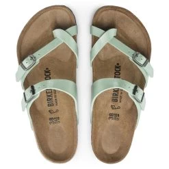 Birkenstock Women's Mayari Birko-Flor - Graceful Matcha (Regular Width) -Sandals Outlet 1023945 top 66516.1676407571