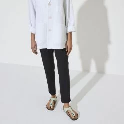 Birkenstock Women's Gizeh Soft Footbed Nubuck Leather - Matcha (Regular Width) 15 Birkenstock Women's Gizeh Soft Footbed Nubuck Leather - Matcha (Regular Width) -Sandals Outlet 1023973 f look f 57390.1679515663