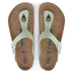 Birkenstock Women's Gizeh Soft Footbed Nubuck Leather - Matcha (Regular Width) 13 Birkenstock Women's Gizeh Soft Footbed Nubuck Leather - Matcha (Regular Width) -Sandals Outlet 1023973 top 79874.1679515668