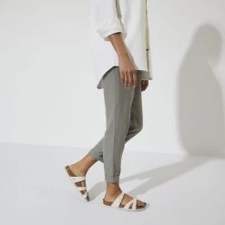 Birkenstock Women's Franca Vegan Textile - Canvas Eggshell (Regular Width) 15 Birkenstock Women's Franca Vegan Textile - Canvas Eggshell (Regular Width) -Sandals Outlet 1024032 f look f 61123.1681157227