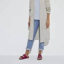 Birkenstock Women's Arizona Oiled Leather - Festival Fuchsia (Regular Width) -Sandals Outlet 1024047 f look f 43012.1677090030