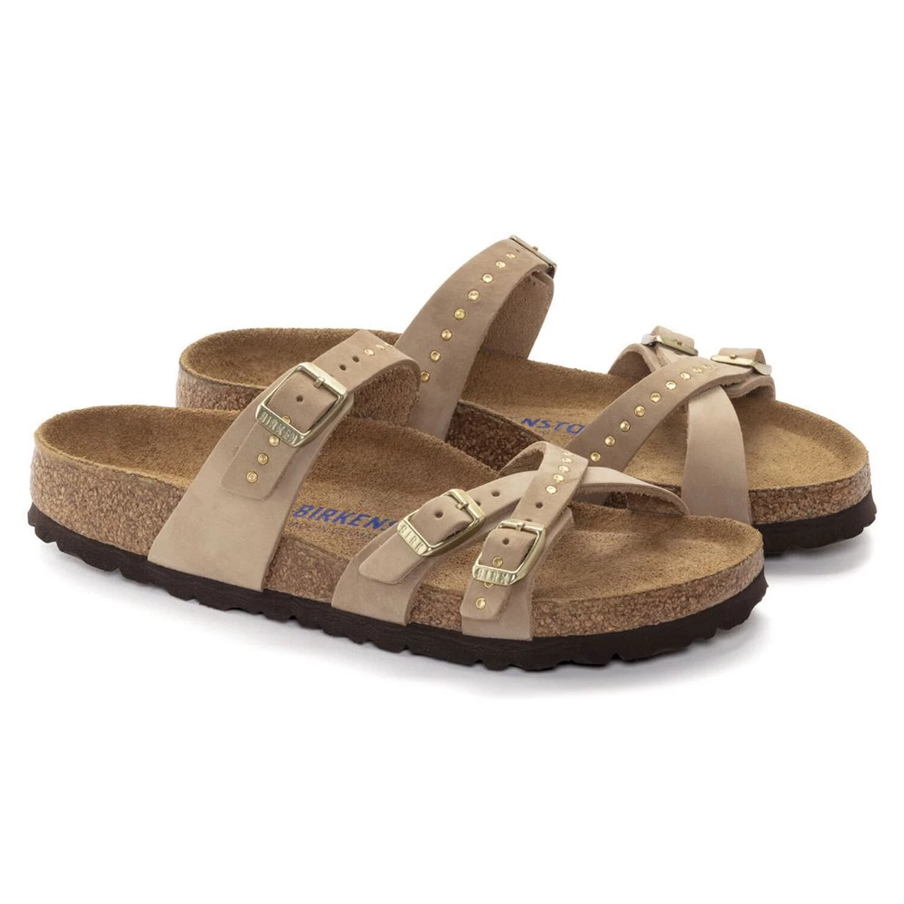 Birkenstock Women's Franca Soft Footbed Nubuck Leather - Sandcastle(Regular Width) 5 Birkenstock Women's Franca Soft Footbed Nubuck Leather - Sandcastle(Regular Width) - Image 3