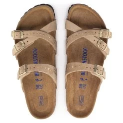 Birkenstock Women's Franca Soft Footbed Nubuck Leather - Sandcastle(Regular Width) 12 Birkenstock Women's Franca Soft Footbed Nubuck Leather - Sandcastle(Regular Width) -Sandals Outlet 1024217 top 16416.1683318060