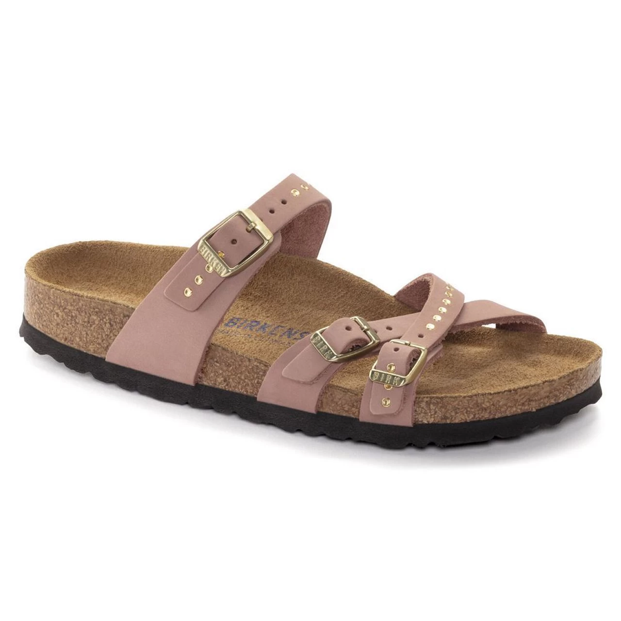 Birkenstock Women's Franca Soft Footbed Nubuck Leather - Old Rose (Regular Width) 3 Birkenstock Women's Franca Soft Footbed Nubuck Leather - Old Rose (Regular Width)
