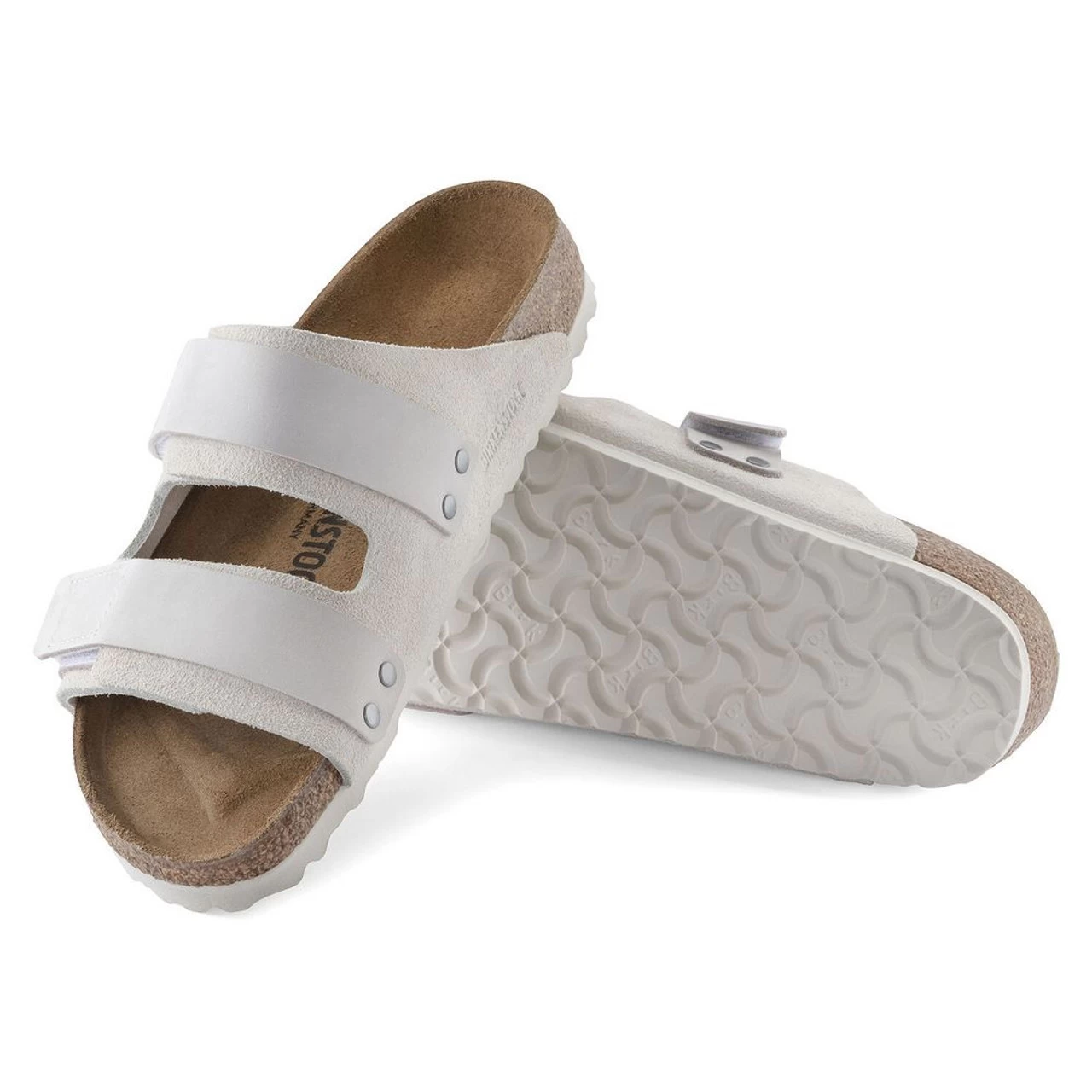 Birkenstock Women's Uji Nubuck/Suede Leather - Antique White (Narrow Width) 7 Birkenstock Women's Uji Nubuck/Suede Leather - Antique White (Narrow Width) - Image 5