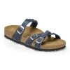 Birkenstock Women's Franca Oiled Leather - Navy (Regular Width) -Sandals Outlet 1025054 49345.1688054953