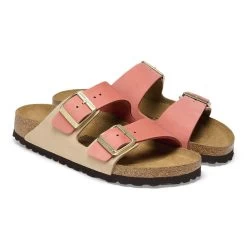 Birkenstock Women's Arizona Nubuck Leather - Mars Red / Sandcastle (Narrow Width) 11 Birkenstock Women's Arizona Nubuck Leather - Mars Red / Sandcastle (Narrow Width) -Sandals Outlet 1025757 pair 93983.1686768656
