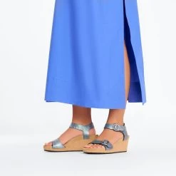 Birkenstock Women's Papillio Soley Ring-Buckle Oiled Leather - Metallic Black -Sandals Outlet 1026951 f look f 59798.1715271748