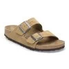 Birkenstock Arizona Suede Embossed - Dotted New Beige (Narrow Width) -Sandals Outlet 1027075 61984.1711990400