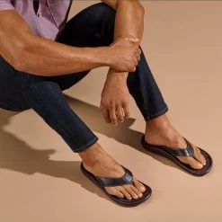 Olukai Men's 'Ilikai - Charcoal -Sandals Outlet 10492 2626 102 M ILIKAI CharcoalCharcoal 1024x1024 86936.1682702275