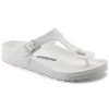 Birkenstock Women's Gizeh EVA - White (Narrow Width) -Sandals Outlet 128221 57852.1711040362