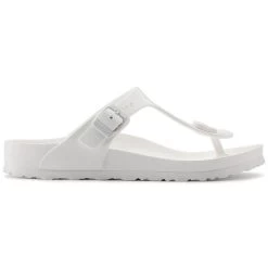 Birkenstock Women's Gizeh EVA - White (Narrow Width) -Sandals Outlet 128221 side 33597.1710695610