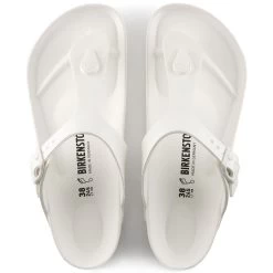 Birkenstock Women's Gizeh EVA - White (Narrow Width) -Sandals Outlet 128221 top 16468.1710695805