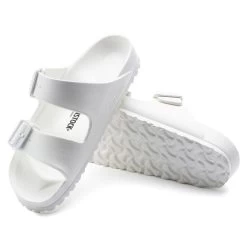 Birkenstock Arizona Essentials EVA - White (Narrow Width) -Sandals Outlet 129441 sole 91899.1673467433