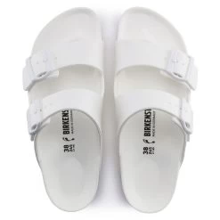 Birkenstock Arizona Essentials EVA - White (Narrow Width) -Sandals Outlet 129441 top 15460.1673469173
