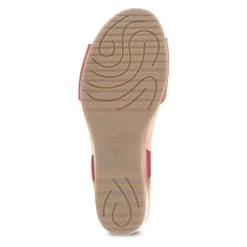 Dansko Women's Arielle - Red Glazed Leather -Sandals Outlet 1613221200 VIB 10279.1711643253