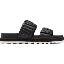 Sorel Women's Roaming Two Strap Slide Sandal - Black