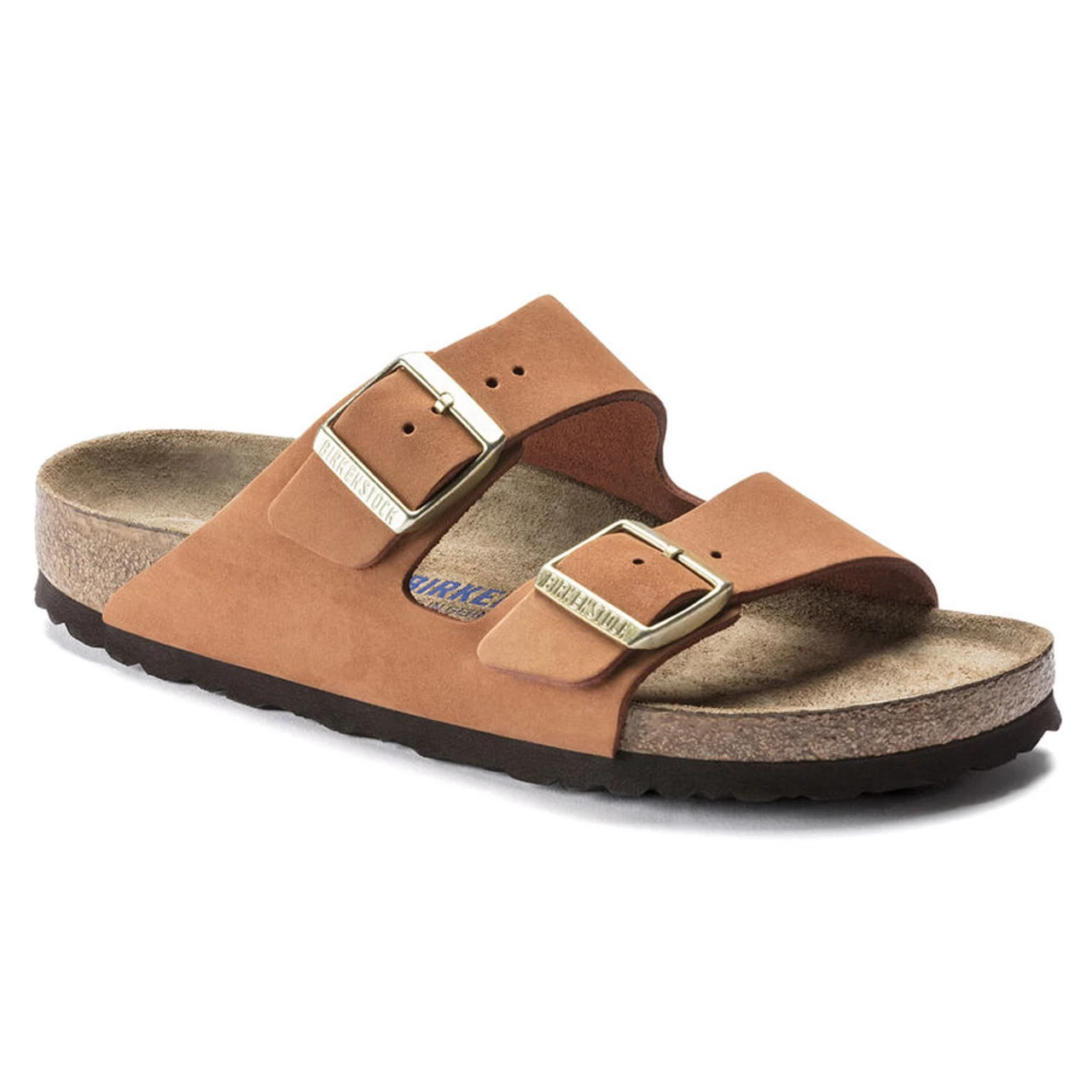 Birkenstock Arizona Soft Footbed Nubuck Leather - Pecan (Narrow Width) 3 Birkenstock Arizona Soft Footbed Nubuck Leather - Pecan (Narrow Width)
