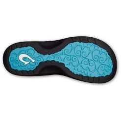Olukai Women's 'Ohana - Turquoise / Onyx -Sandals Outlet 1 13578.1682962708