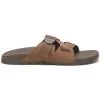Chaco Men's Lowdown Leather Slide - Otter -Sandals Outlet 1 14433.1679607128