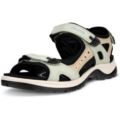 ECCO Women's Yucatan - Matcha / Sand -Sandals Outlet 1 22735.1714067612