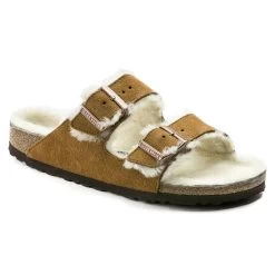 Birkenstock Arizona Shearling - Mink (Regular Width)