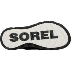 Sorel Women's Viibe Crisscross Slide - Black / Sea Salt -Sandals Outlet 1 49025.1708723362