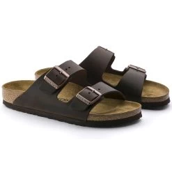 Birkenstock Arizona Oiled Leather - Habana (Regular Width) -Sandals Outlet 1 54229.1553091535