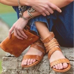 Bed Stu Womens Artemis - Tan Rustic -Sandals Outlet 1 55006.1711558701