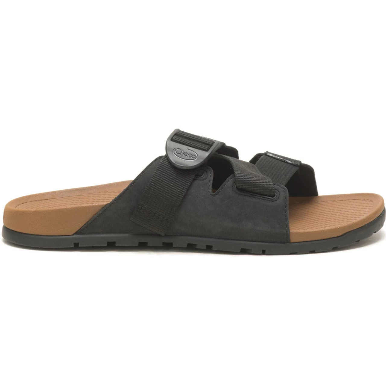 Chaco Women's Lowdown Leather Slide - Black 3 Chaco Women's Lowdown Leather Slide - Black