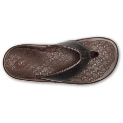 Olukai Men's 'Ilikai - Dark Wood -Sandals Outlet 1 78321.1682438266