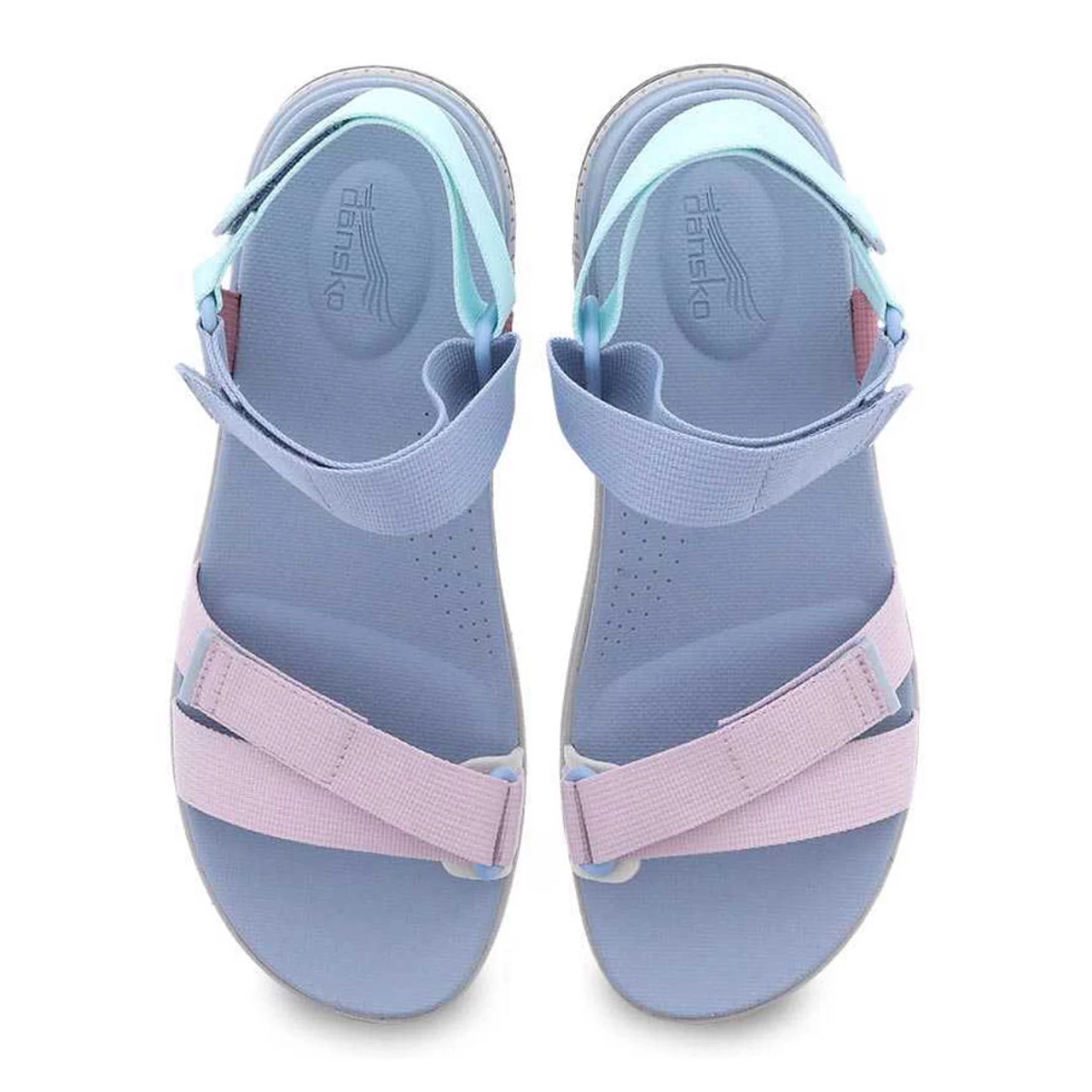 Dansko Women's Racquel - Sky Multi Webbing 8 Dansko Women's Racquel - Sky Multi Webbing - Image 6