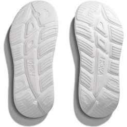 HOKA ONE ONE Unisex Ora Recovery Slide 3 - Lunar Rock / White -Sandals Outlet 1 93441.1710341224