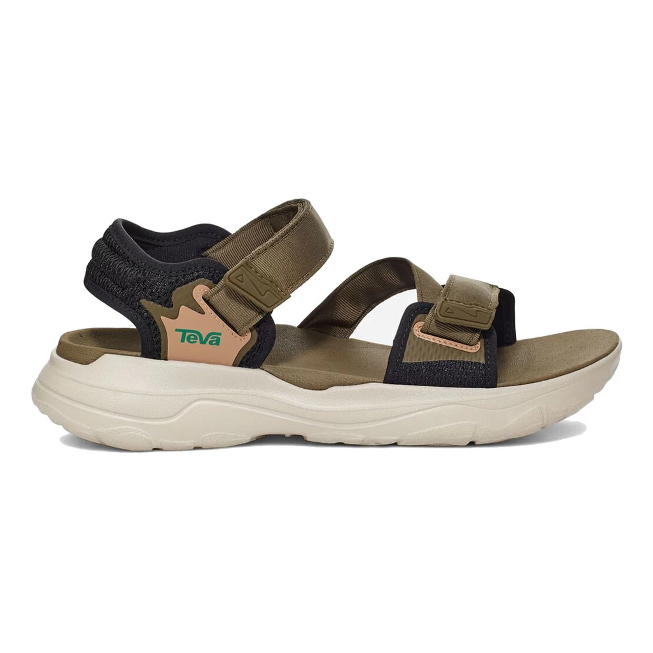 Teva Men's Zymic - Dark Olive / Teal Green 3 Teva Men's Zymic - Dark Olive / Teal Green