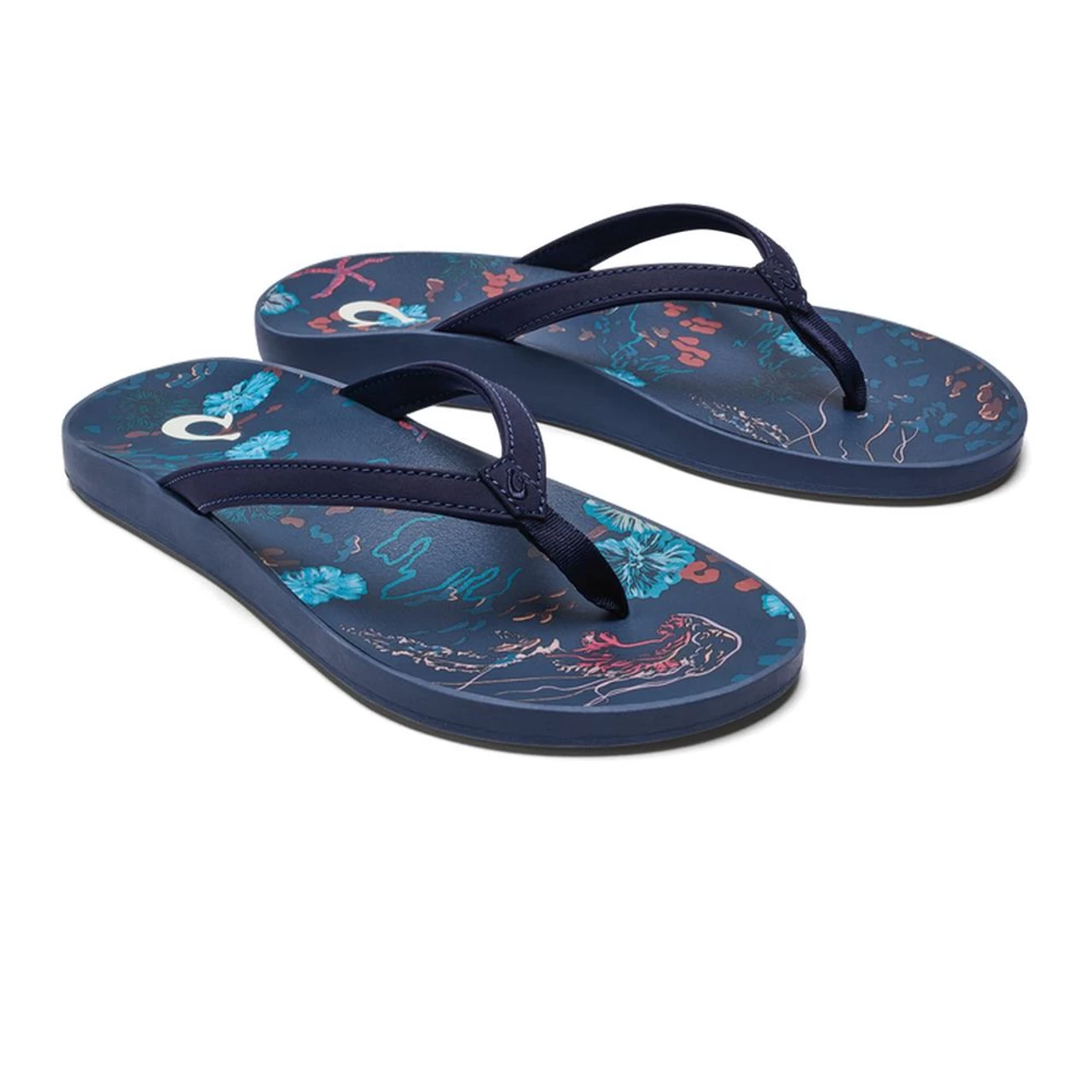Olukai Women's Puawe - Midnight Navy / Barrier Reef 4 Olukai Women's Puawe - Midnight Navy / Barrier Reef - Image 2